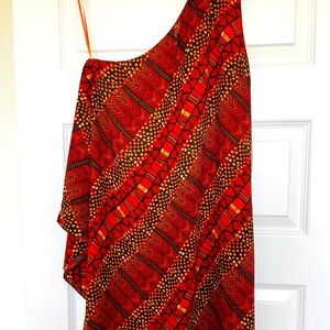 Vince Camuto One Shoulder Dress